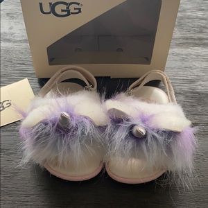 Ugg Unicorn baby sandals
